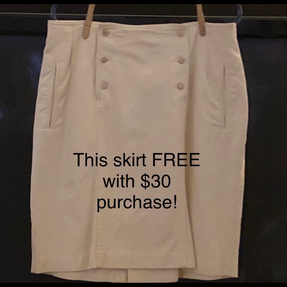 Liz Claiborne Nautical(ish)-Style Skirt